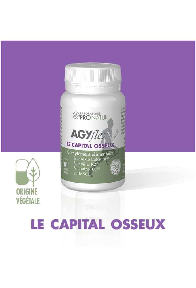 1 AGYflex® LE CAPITAL OSSEUX OFFERT D'UNE VALEUR DE 22 € !