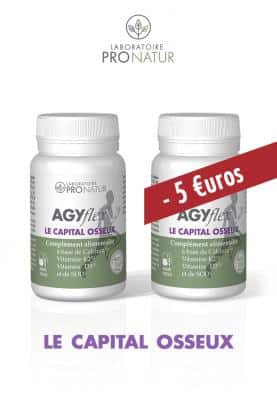 Lot de 2 AGYflex® LE CAPITAL OSSEUX