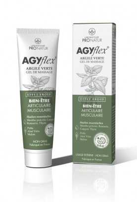 AGYflex® ARGILE VERTE - Gel de Massage pour Muscles et Articulations sensibles