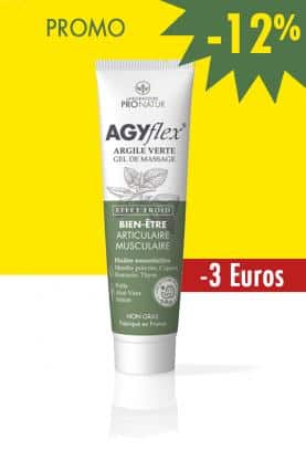 AGYflex® ARGILE VERTE - promo 21€ au lieu de 24 €