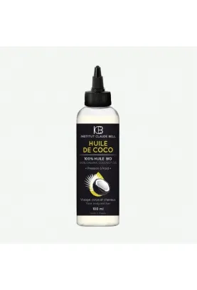 OLIO DI COCO BIOLOGICO per nutrire i capelli secchi e renderli più densi, lucidi e setosi - Claude Bell
