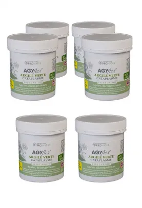 4+2 GRATIS - Cataplasma de crioarcilla para aliviar músculos y articulaciones - AGYflex® ARCILLA VERDE