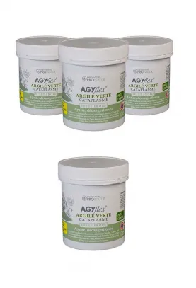3+1 GRATIS - Cataplasma de crioarcilla para aliviar músculos y articulaciones - AGYflex® GREEN CLAY