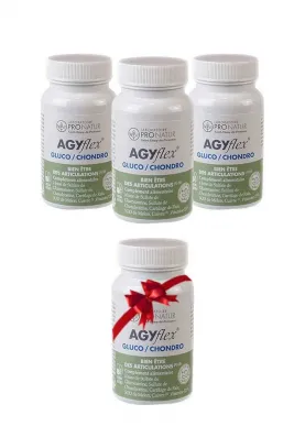3+1 OFFERT - Santé du Cartilage des Articulations - AGYflex® GLUCO/CHONDRO