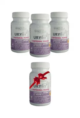 3+1 OFFERT - Système Urinaire et Sexualite - URYflex® L'INTEGRAL FEMME