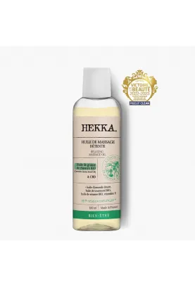 MASSAGE OLIE met CBD om spanning en stress te verlichten HEKKA