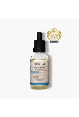 Regenerierendes NACHTÖL mit CBD, um die Haut zu nähren, auszugleichen und das Hautbild zu verfeinern - HEKKA