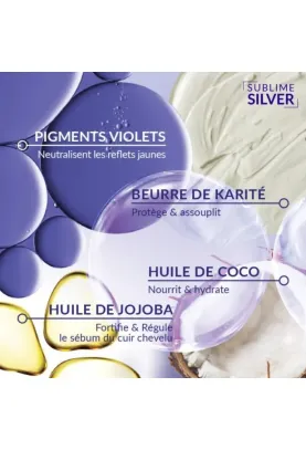 Sublime Silver Shampooing déjaunisseur Sublime Silver 200ml - Claude Bell