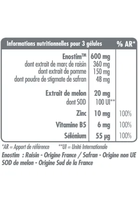 3+1 Offerte - Nahrungsergänzungsmittel mit Vasodilatator-Effekt für die Erektion - NAT'Erect®