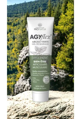 Gel de massage Ultra-Apaisant Articulaire & Musculaire - AGYflex® ARGILE VERTE