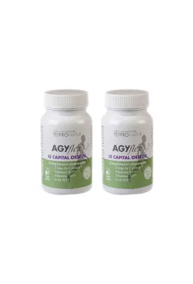 Lot de 2 - Solidité et Perte Osseuse - AGYflex LE CAPITAL OSSEUX