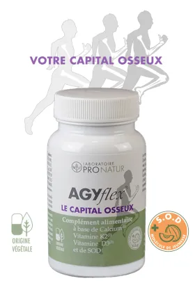 3+1 OFFERT - Solidité et Perte Osseuse - AGYflex LE CAPITAL OSSEUX
