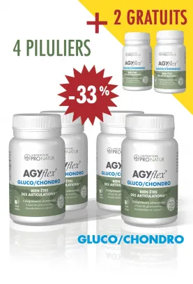4+2 OFFERTS - Santé du Cartilage des Articulations - AGYflex® GLUCO/CHONDRO