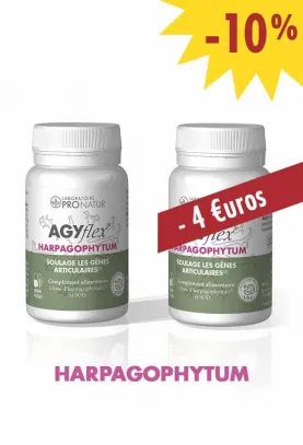 Set di 2 - Integratore alimentare per il sollievo delle articolazioni - AGYflex® HARPAGOPHYTUM